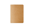 Carnet A6 à pages lignées et couverture en carton recyclé couleur naturel