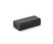 Powerbank avec écran indicateur de batterie 30 000 mAh couleur noir