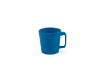 Mug en céramique au fini mat, coloris vifs au choix 60 ml couleur bleu