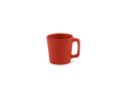 Mug en céramique au fini mat, coloris vifs au choix 60 ml couleur rouge