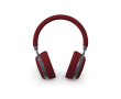 Casque durable à réduction de bruit avec autonomie de 20 h couleur bordeaux