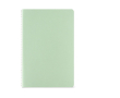 Carnet A5 à pages lignées et couverture en carton recyclé couleur vert pastel