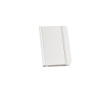 Carnet A6 ligné à couverture rigide en papier recyclé couleur blanc
