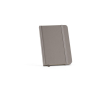 Carnet A6 ligné à couverture rigide en papier recyclé couleur gris