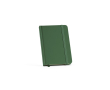 Carnet A6 ligné à couverture rigide en papier recyclé couleur vert foncé