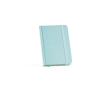 Carnet A6 ligné à couverture rigide en papier recyclé couleur bleu pastel