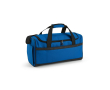 Sac de sport en RPET à sangles noires réfléchissantes couleur bleu