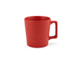Mug en céramique au fini mat, coloris vifs au choix 310 ml couleur rouge