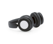 Casque sans fil à basses profondes et coussinets souples couleur noir