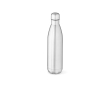 Gourde isotherme en acier inoxydable recyclé brillant 800 ml couleur argenté
