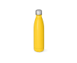 Gourde en acier inoxydable recyclé à bouchon étanche 770 ml couleur jaune foncé
