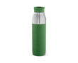 Gourde en acier inoxydable recyclé convertible en mug 720 ml couleur vert