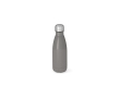 Gourde en acier inoxydable recyclé à finition mate 400 ml couleur gris