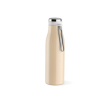 Gourde en acier inoxydable recyclé à fonction thermos 470 ml couleur champagne