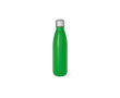 Gourde en acier inoxydable recyclé à bouchon étanche 500 ml couleur vert