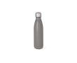 Gourde en acier inoxydable recyclé à bouchon étanche 500 ml couleur gris