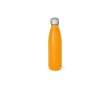 Gourde en acier inoxydable recyclé à bouchon étanche 500 ml couleur orange