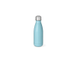 Gourde en acier inoxydable recyclé à finition mate 400 ml couleur bleu ciel
