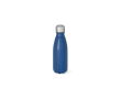 Gourde en acier inoxydable recyclé à finition mate 400 ml couleur bleu marine