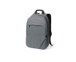 Sac à dos 18L en RPET 300D à compartiment frontal zippé couleur gris clair