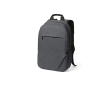 Sac à dos 18L en RPET 300D à compartiment frontal zippé couleur gris foncé