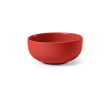 Bol durable en céramique écologique à finition mate 500 ml couleur rouge