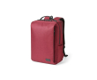 Sac à dos pour PC 15,6\" en polyester recyclé à zips étanches couleur rouge