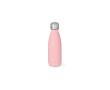 Gourde en acier inoxydable recyclé à finition mate 400 ml couleur rose