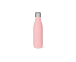 Gourde en acier inoxydable recyclé à bouchon étanche 500 ml couleur rose