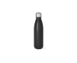 Gourde en acier inoxydable recyclé à bouchon étanche 500 ml couleur noir