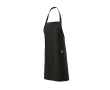 Tablier en coton recyclé à tour de cou 180 g/m² couleur noir
