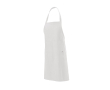 Tablier en coton recyclé à tour de cou 180 g/m² couleur blanc