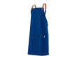 Tablier en coton recyclé avec deux poches avant 280 g/m² couleur bleu marine