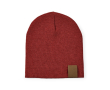 Bonnet durable en RPET idéal pour les rudes journées d'hiver couleur bordeaux