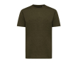 T-shirt unisexe en coton recyclé, slim fit, 160 g/m², Iqoniq couleur kaki