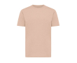 T-shirt unisexe en coton recyclé, slim fit, 160 g/m², Iqoniq couleur saumon