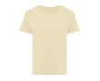 T-shirt pour femme en coton recyclé, slim fit, 160 g/m², Iqoniq couleur jaune clair