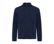 Veste en polyester recyclé anti-boulochage, 240 g/m², Iqoniq couleur bleu marine