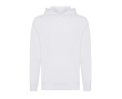 Sweat unisexe en coton recyclé, slim fit, 280 g/m², Iqoniq couleur blanc