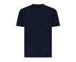 T-shirt unisexe en coton recyclé, slim fit, 160 g/m², Iqoniq couleur bleu marine