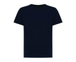T-shirt enfant coton recyclé, casual fit, 160 g/m², Iqoniq couleur bleu marine
