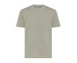T-shirt unisexe en coton recyclé, slim fit, 160 g/m², Iqoniq couleur vert chiné