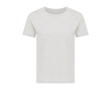 T-shirt pour femme en coton recyclé, slim fit, 160 g/m², Iqoniq couleur gris clair chiné