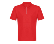 Polo technique homme en polyester recyclé 180 g/m2 THC DYNAMIC couleur rouge