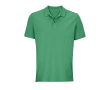 Polo unisexe en 100% coton bio avec 2 boutons SOL'S Pegase 210 g/m² couleur vert