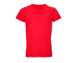 T-shirt unisexe en coton avec col rond SOL'S Crusader 150 g/m² couleur rouge