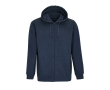 Sweat à capuche en coton et polyester SOL'S Carter 280 g/m² couleur gris foncé