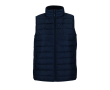Gilet sans manche femme en duvet avec poches SOL'S Stream 280 g/m² couleur bleu marine