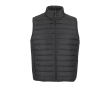 Gilet sans manche en duvet avec poches latérales SOL'S Stream 280 g/m² couleur gris foncé