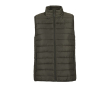 Gilet sans manche femme en duvet avec poches SOL'S Stream 280 g/m² couleur vert militaire